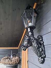Wandlamp paardenhoofd - Webshop Decobyjo decoratie huis en tuin