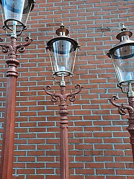Gietijzeren lantaarnpaal Barcelona - Webshop Decobyjo decoratie huis en tuin