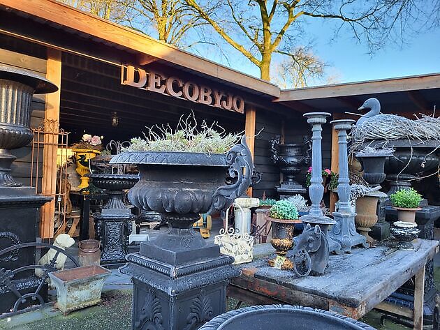 Shopping at Decobyjo with a bit of freezing cold! Decobyjo - Bellingwolde