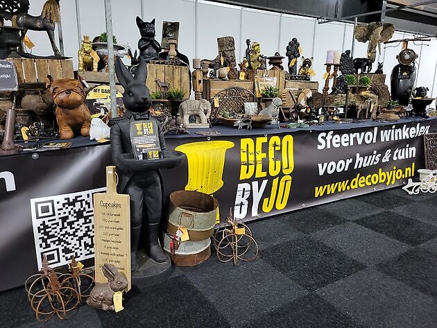 Decobyjo was at the market in the Evenementenhal in Hardenberg last Sunday. Decobyjo - Bellingwolde