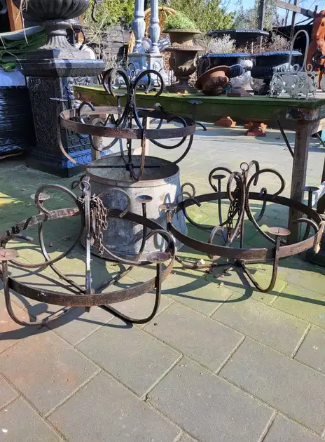 Party Iron chandeliers for candles.! Decobyjo - Bellingwolde