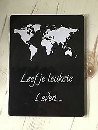 Bordje leef je leukste leven Decobyjo - Bellingwolde