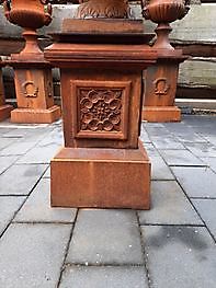 Nieuwe bewerkte gietijzeren sokkel - Decobyjo - Bellingwolde