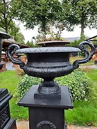 Gietijzeren oorvaas los zwart - Decobyjo - Bellingwolde