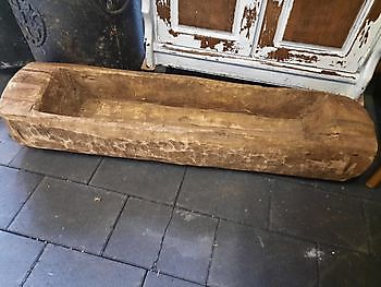 Houten trog groot 1 Decobyjo - Bellingwolde