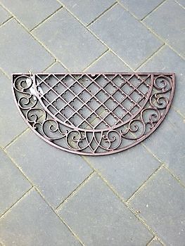 Gietijzeren deurmat halfrond - Decobyjo - Bellingwolde